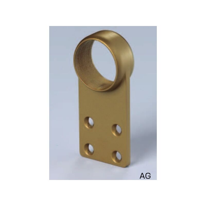 フラットブラケット通 ロング (亜鉛合金/A4×40)