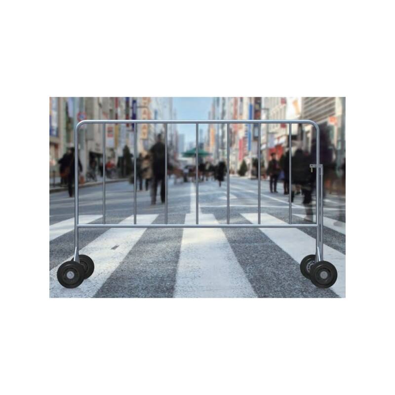 移動式フェンス　移動式カギ付（南京25mm）