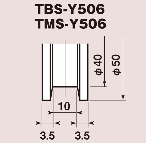 TBS-Y506 重量横調整戸車28型 H型 ステンレス枠 ヨコヅナ | 加藤金物