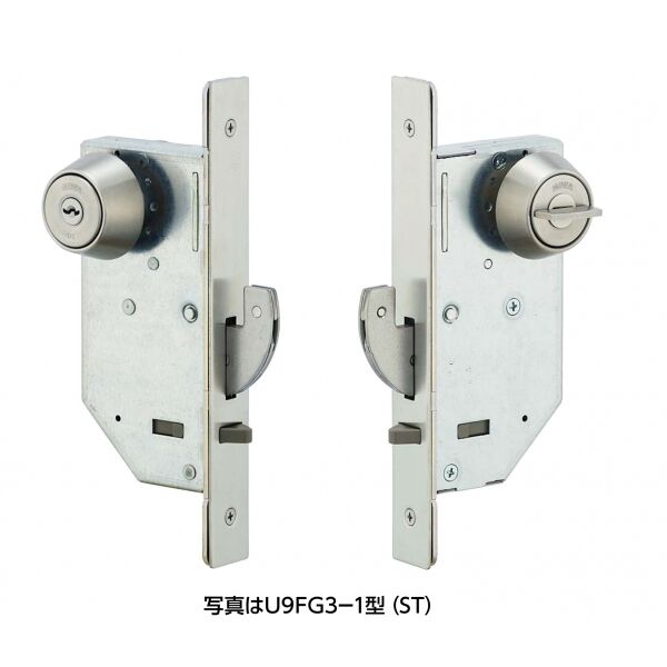 静音引戸鎌錠　シリンダー/サムターン