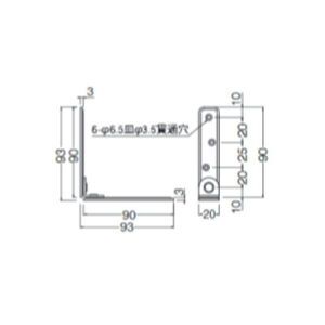ダブルアングル（スチール）