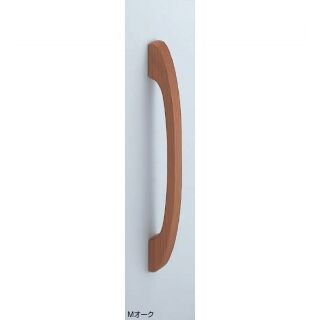 自然木弓形取手　両面用(自然木+真チュウ/M8×70)　標準扉厚 24mm～45mm