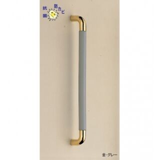 パッド取手　両面用(真チュウ+ゴム/M8×70)　標準扉厚 25mm～48mm