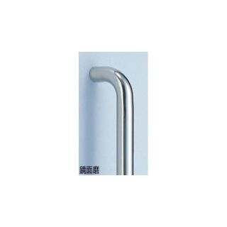 ステン丸棒取手　片面用(ステンレス) 標準扉厚 26mm～44mm