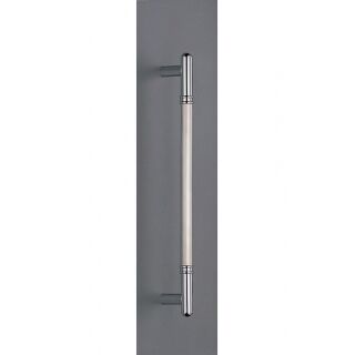 T形丸棒取手 両面用(真チュウ+ステンレス/M6×70) 標準扉厚 31mm～55mm
