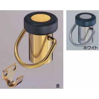 アオリ止メ付リベラル戸当り(真チュウ+軟質樹脂)
