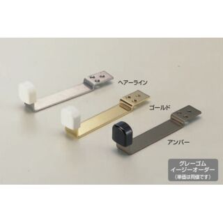 ステン上框戸当り(ステンレス+軟質樹脂/2.7×16)