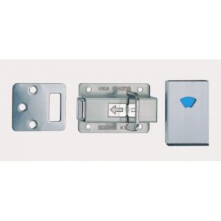 ラバトリーロックD(ステンレス) 表示器付 取付扉厚28mm～40mm