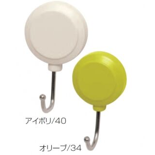 クルーフック丸形(ABS+ステンレス)