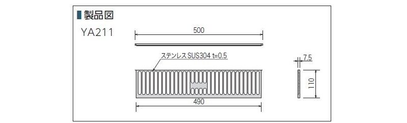 ステンレス床下換気金物