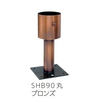 ステンレス装飾柱受け 丸型