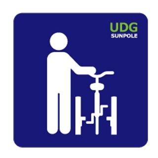 路面標示サイン　自転車ゲート