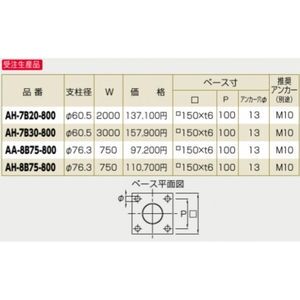 アーチ ベース式