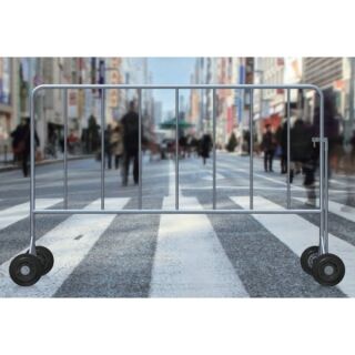 移動式フェンス　移動式カギ付（南京25mm）