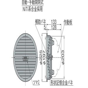 丸型床下換気口