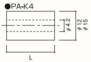 PAシリーズ　PA-K4タイプ　材質：真鍮