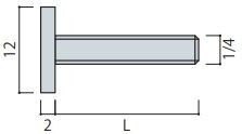 12Φ平ビス13（1袋＝10個入）