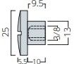 B25Φ装飾ナットA形