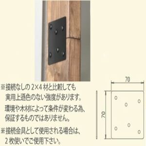 F形ブラケット