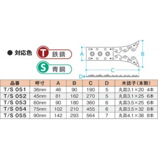 飾板プレート　E型　真鍮製