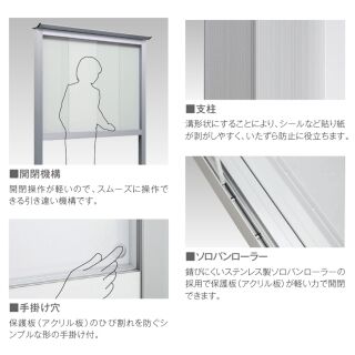 NBM型 ソーラーLED照明付 壁付タイプ