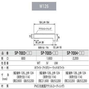 抗菌樹脂枠　三方枠L字タイプ　縦枠2本・上枠1本セット