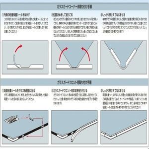 ガラス緩衝用透明クッション材 ガラスガードコーナー用 呼び名6