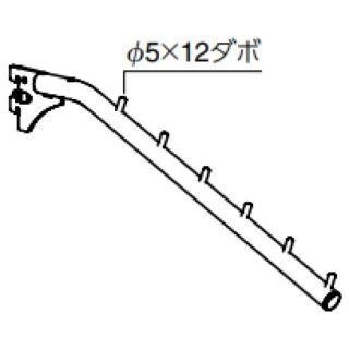 フェイスアウト傾斜ハンガー16φ