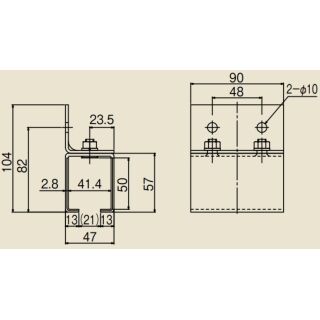 ニュートン10(N10)　横継受け1連