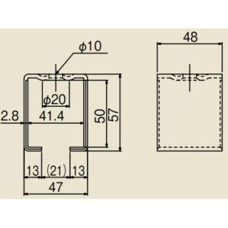 ニュートン10(N10)　天井受け下