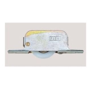 調整戸車（角）Vレール用　枠：鉄　（12個入り）