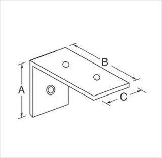 ステンレスバレット棚受