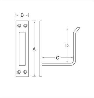 ユニクローム座付貫抜(受)