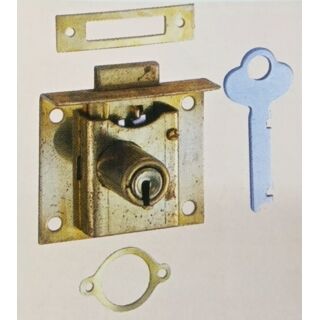 真鍮590番ヘソ錠【在庫処分品】