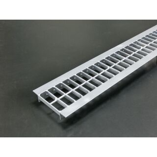 スチール製　Ｕ字溝用グレーチング　エコノミー歩道用タイプ　溝幅120用　歩道用