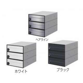 集合住宅向けメールボックス　サンポスタ　大型郵便対応タイプ　前入前出　引上げ扉