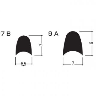 イーグル　鉄甲丸レール　9A　シルバーメッキ（鉄）