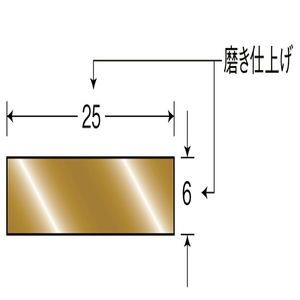 平押え（フラットバー）　穴無　真鍮製