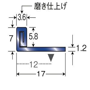 ステンレスフロアージョイナー　穴有　ステンレス製（SUS304 18.8cr）