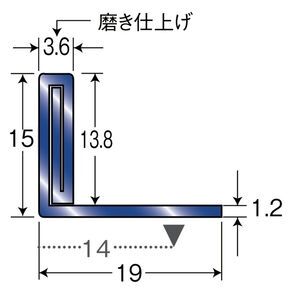 ステンレスフロアージョイナー　穴有　ステンレス製（SUS304 18.8cr）