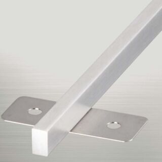 平押え（フラットバー）　ステンレス製SUS304（18.8cr）　板付き溶接（両面）