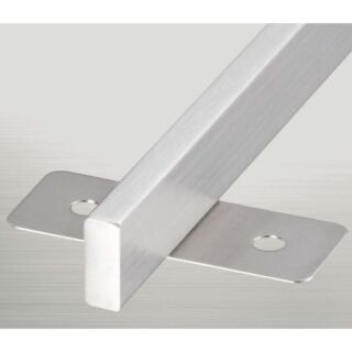 平押え（フラットバー）　ステンレス製SUS304（18.8cr）　板付き溶接（両面）