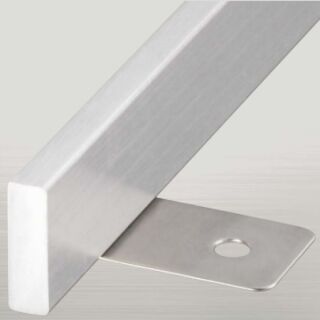 平押え（フラットバー）　ステンレス製SUS304（18.8cr）　板付き溶接（片面）