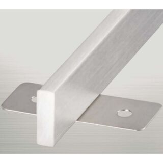 平押え（フラットバー）　ステンレス製SUS304（18.8cr）　板付き溶接（両面）