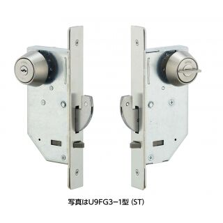 静音引戸鎌錠　シリンダー/サムターン