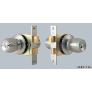 インテグラルロック ISシリーズ　Aノブ　片開き（S）外開き右勝手（OR）鋼製扉（M）