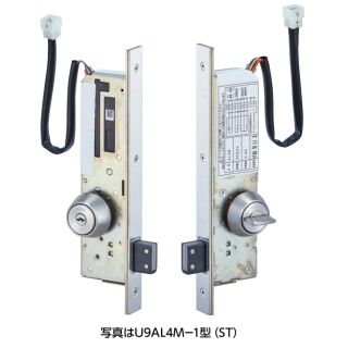 本締電気錠（モーター施解錠型）外側シリンダー（PR）×内側サムターン