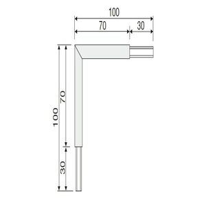 かん合タイプ用役物コネクター ヤクAKA-9X4Uエル