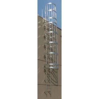 塔屋タラップ 下水道事業団型安全ガードのみ H-15-2（平成12年度） ステン304バフ#400研磨