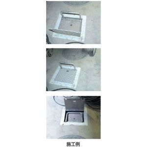 可倒型取手 ステン304バフ#400研磨
